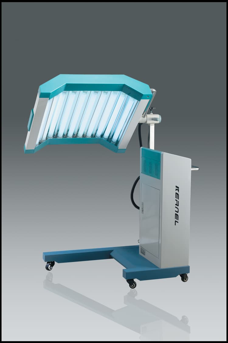 Trolley type UV phototherapy